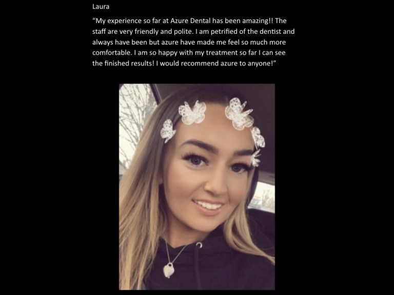 Azure Dental brace patient testimonial