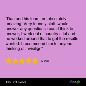 clear braces testimonial