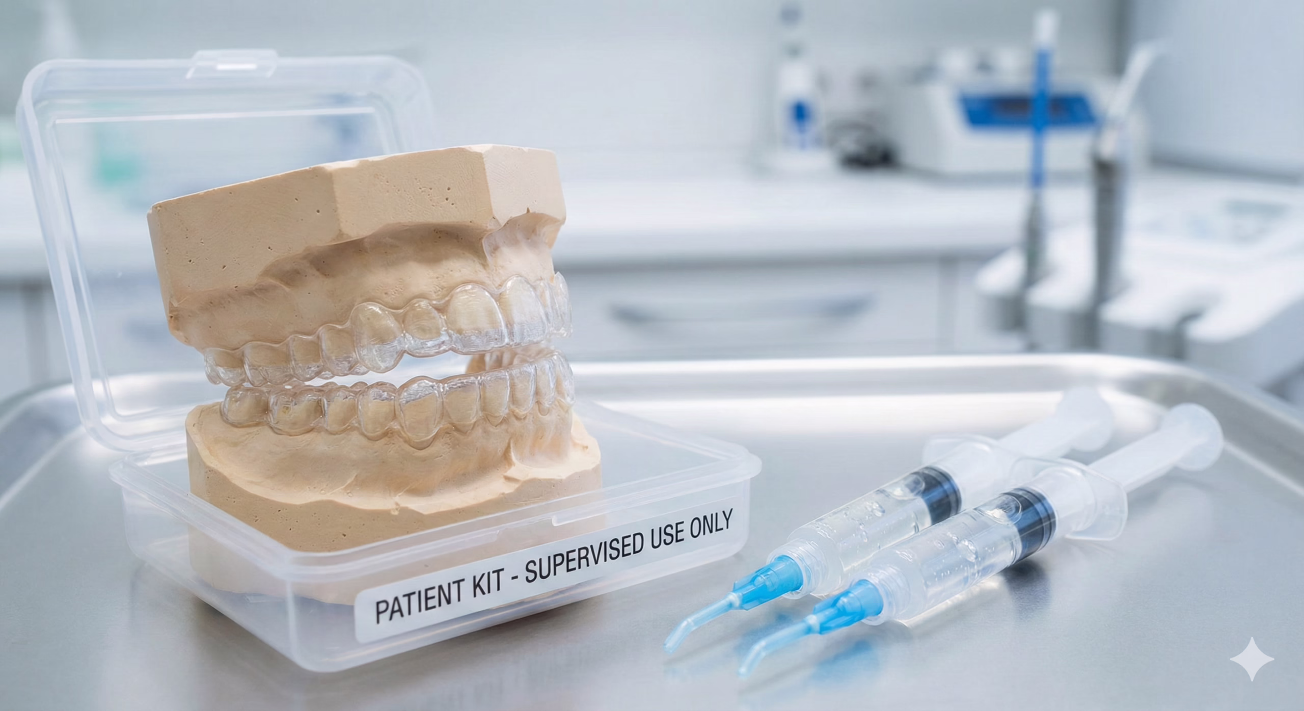 Best way to whiten teeth for most adults: custom dentist trays