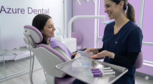 Teeth whitening cost Liverpool – custom trays and Enlighten Evo 4 at Azure Dental Formby