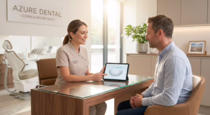 Tooth extraction consultation at Azure Dental for Liverpool patients