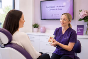 Does root canal treatment hurt patient comfort advice at Azure Dental Formby