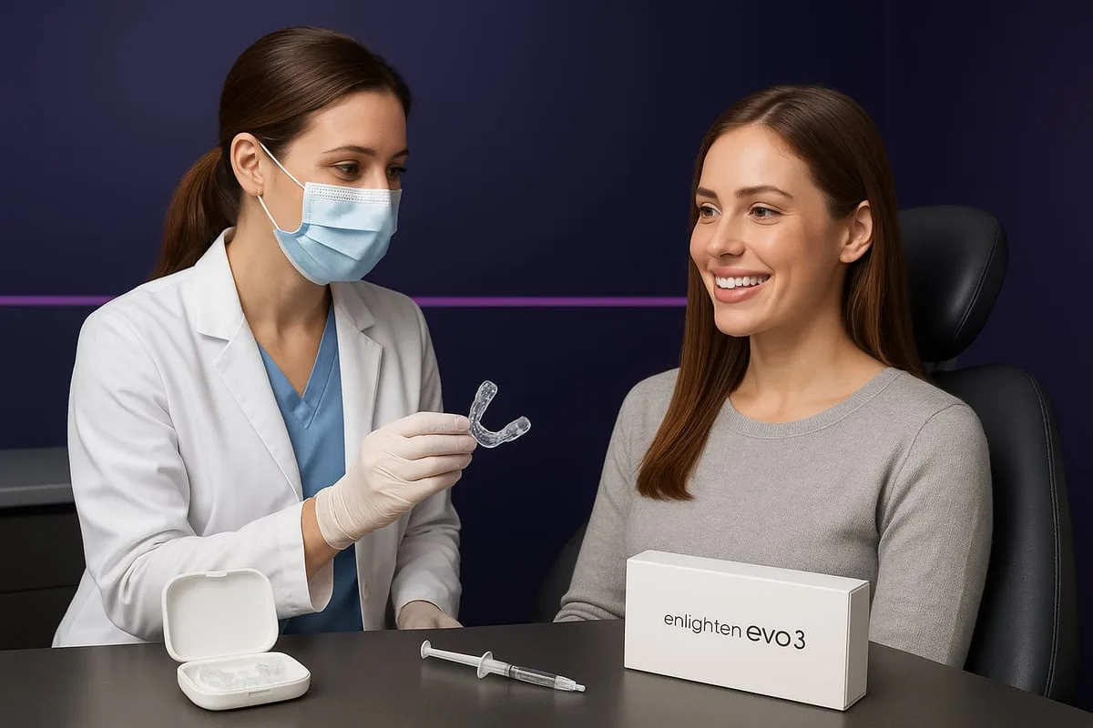 Step-by-Step Guide to the Enlighten Evo 3 Whitening Process