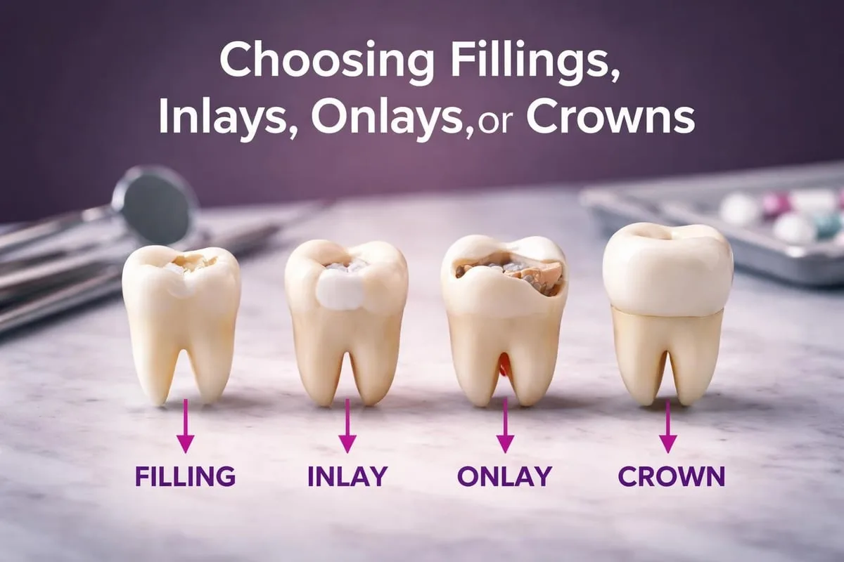 Comparing dental restoration options