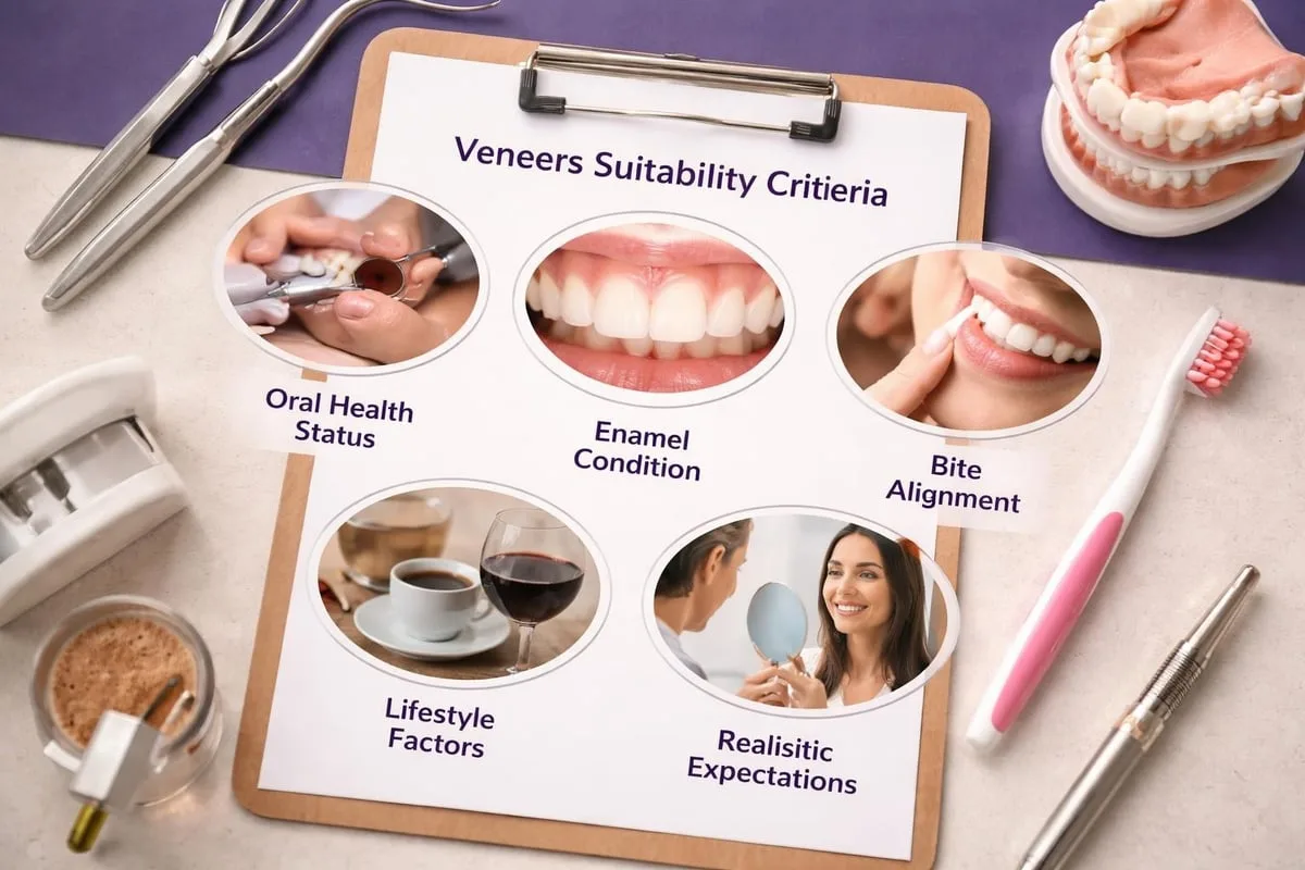 Veneer candidacy factors