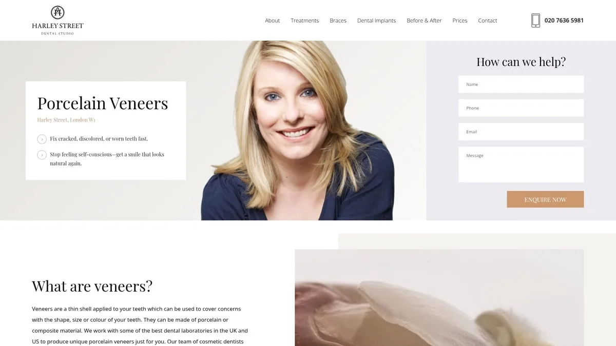 Top 7 Best Veneers Near Me for a Stunning Smile in 2026 - Harley Street Dental Studio – London